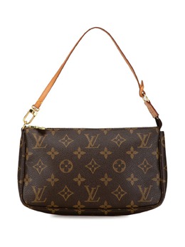 Louis Vuitton Pre-Owned: Коричневая сумка 