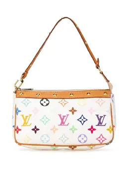 Louis Vuitton Pre-Owned: Белая сумка 