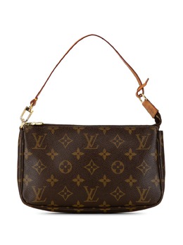 Louis Vuitton Pre-Owned: Коричневая сумка 
