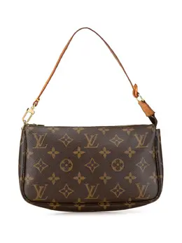 Louis Vuitton Pre-Owned: Коричневая сумка 