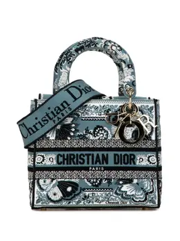 Christian Dior Pre-Owned: Голубая сумка 