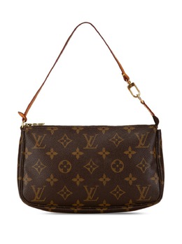 Louis Vuitton Pre-Owned: Коричневая сумка 