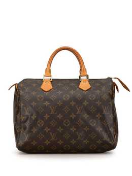 Louis Vuitton Pre-Owned: Коричневая сумка 