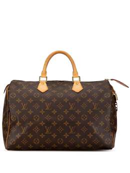 Louis Vuitton Pre-Owned: Коричневая сумка 