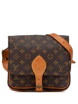 Louis Vuitton Pre-Owned: Коричневая сумка через плечо 