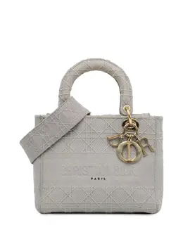 Christian Dior Pre-Owned: Серая сумка 