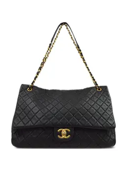 CHANEL Pre-Owned: Чёрная сумка 