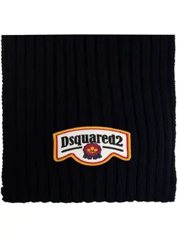 DSQUARED2: Синий шарф 