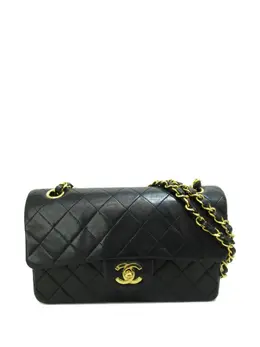 CHANEL Pre-Owned: Чёрная сумка 