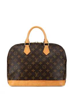 Louis Vuitton Pre-Owned: Коричневая сумка 