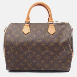 Louis Vuitton: Коричневая сумка  Speedy 30