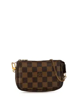 Louis Vuitton Pre-Owned: Коричневая сумка 