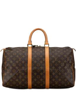 Louis Vuitton Pre-Owned: Коричневая сумка 