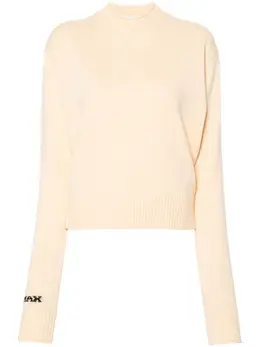 Max Mara: Жаккардовый свитер 