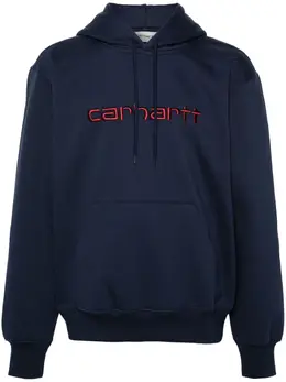 Carhartt WIP: Синяя толстовка 