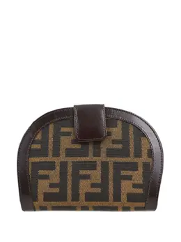 Fendi Pre-Owned: Коричневый кошелёк 