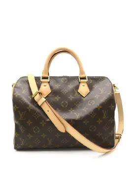 Louis Vuitton Pre-Owned: Коричневая сумка 