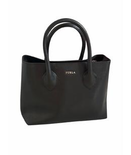 FURLA: Чёрная сумка 