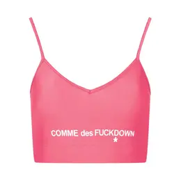 Comme Des Fuckdown: Розовый топ 