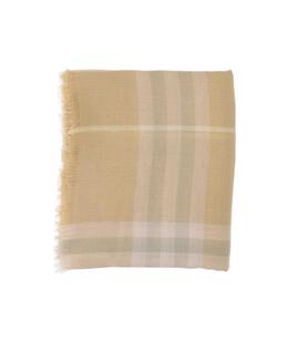 BURBERRY: Бежевый шарф 