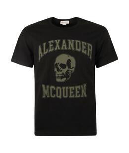 ALEXANDER MCQUEEN: Чёрная футболка 