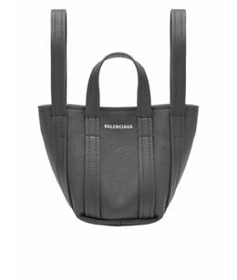 BALENCIAGA: Тёмная сумка 