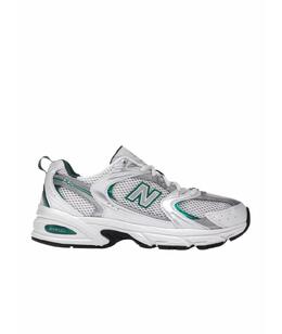 NEW BALANCE: Белые кроссовки 