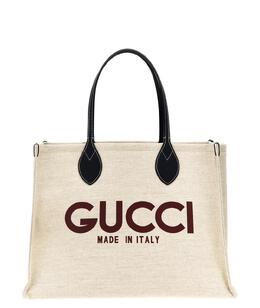 GUCCI: Сумка с принтом 