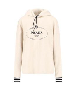 PRADA: Бежевая толстовка 