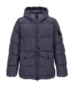 STONE ISLAND: Пуховик на пуговицах 