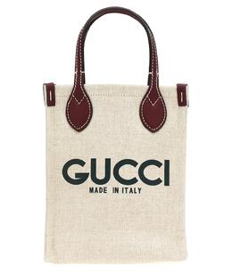 GUCCI: Сумка с принтом 