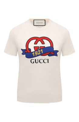 Gucci: Хлопковая футболка 