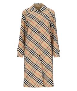 BURBERRY: Бежевый плащ 