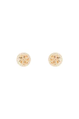 Tory Burch: Серьги  Miller Pavé