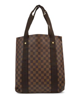 Louis Vuitton Pre-Owned: Коричневая сумка-шоппер 