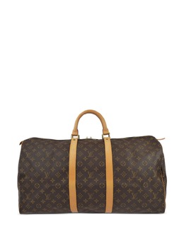 Louis Vuitton Pre-Owned: Коричневая сумка 