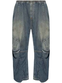 Diesel: Короткие джинсы 