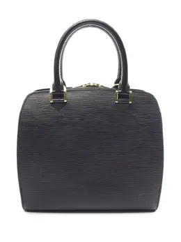 Louis Vuitton Pre-Owned: Чёрная сумка-шоппер 