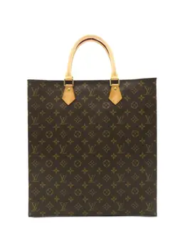 Louis Vuitton Pre-Owned: Коричневая сумка-шоппер 