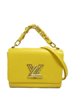 Louis Vuitton Pre-Owned: Жёлтая сумка 