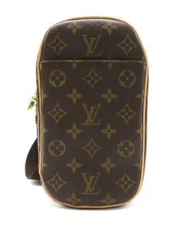 Louis Vuitton Pre-Owned: Коричневая сумка 