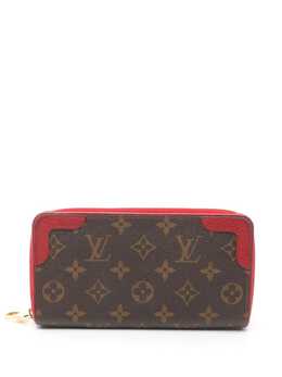 Louis Vuitton Pre-Owned: Коричневый кошелёк 