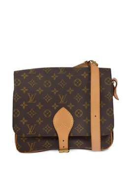 Louis Vuitton Pre-Owned: Коричневая сумка 