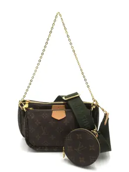 Louis Vuitton Pre-Owned: Коричневая сумка 