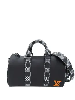 Louis Vuitton Pre-Owned: Чёрная сумка 