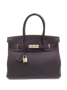 Hermès Pre-Owned: Фиолетовая сумка 