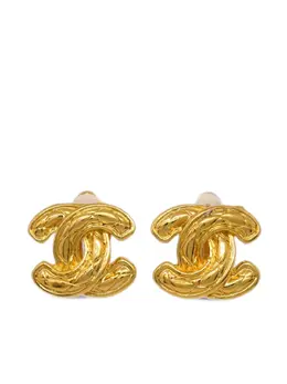 CHANEL Pre-Owned: Серьги 
