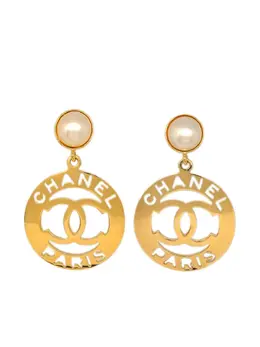 CHANEL Pre-Owned: Серьги 