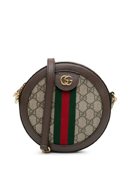 Gucci Pre-Owned: Коричневая сумка через плечо 