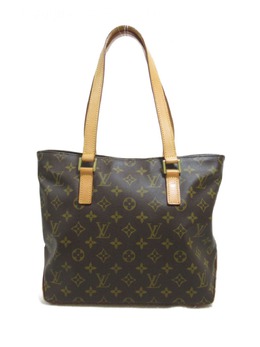 Louis Vuitton Pre-Owned: Коричневая сумка-шоппер 